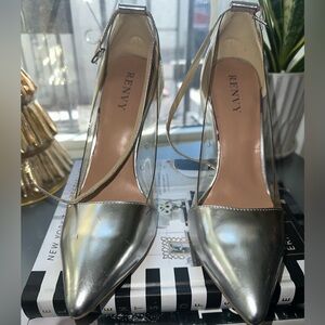 Silver heels